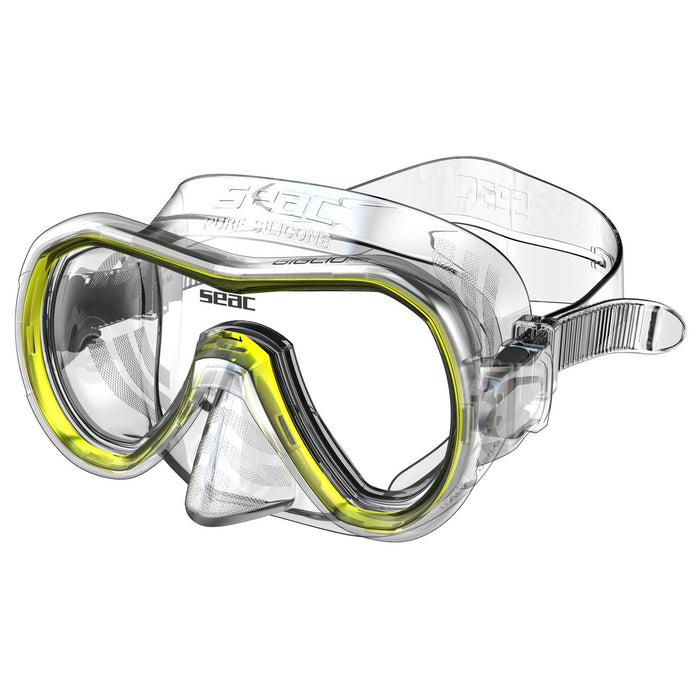 Snorkeling Set Giglio Md Tribe Clear-Yellow Seac 89-70Y