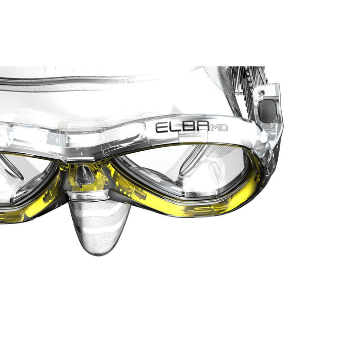 Set de snorkeling Elba Md Clear-Yellow Seac 89-72Y