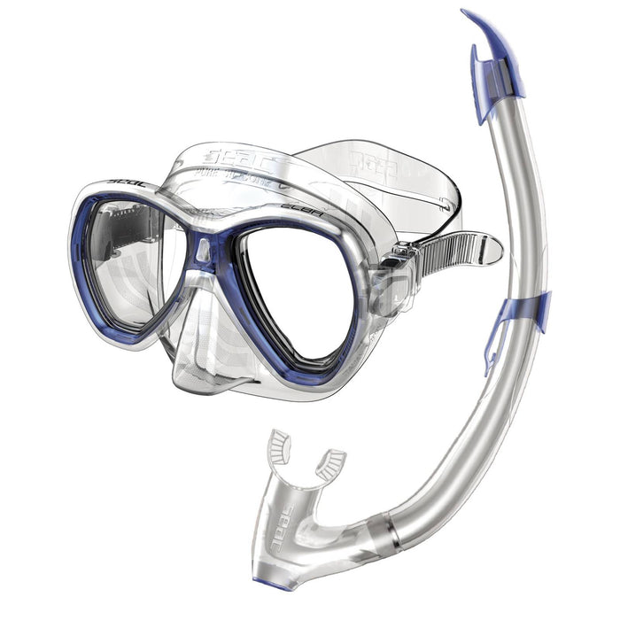 Snorkeling Set Elba Fast Clear-Blue Seac 89-73B