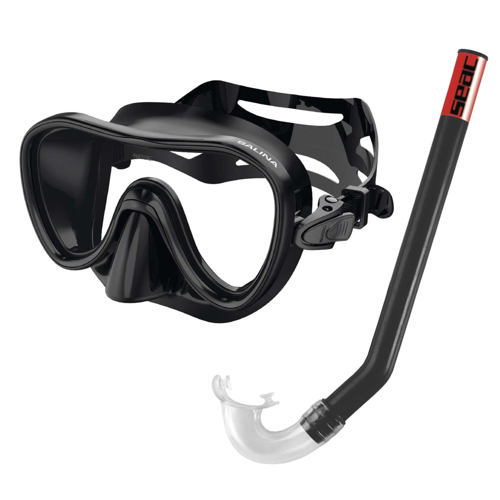 Snorkeling Set Salina Slt Z Grande Black Seac 89-7N-SLT