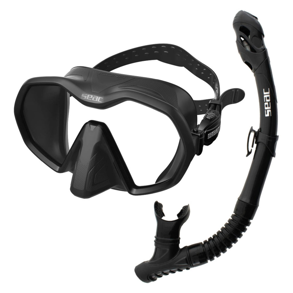 Diving Set Bis Icona Reverse Dry Black Seac 89-96N