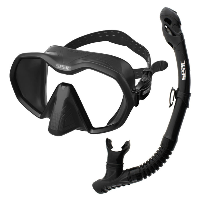 Diving Set Bis Icona Reverse Dry Black Seac 89-96N