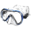 Diving Snorkeling Mask Boss Clear-Blue Seac 9231B