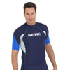 Rash Guard Raa Short Evo Mann Dunkelblau M Seac 9317-03