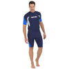 Rash Guard Raa Short Evo Man Dark-Blue L Seac 9317-04