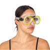 Snorkeling Mask Capri Slt Clear-Yellow Seac 9419Y