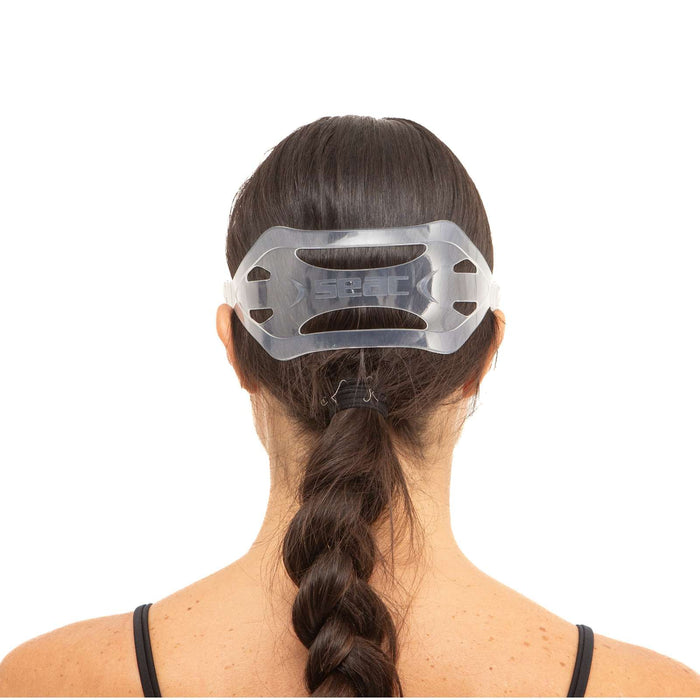 Snorkeling Mask Capri Slt Clear-Yellow Seac 9419Y