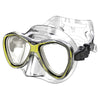 Snorkeling Mask Capri Clear-Yellow Seac 9420Y