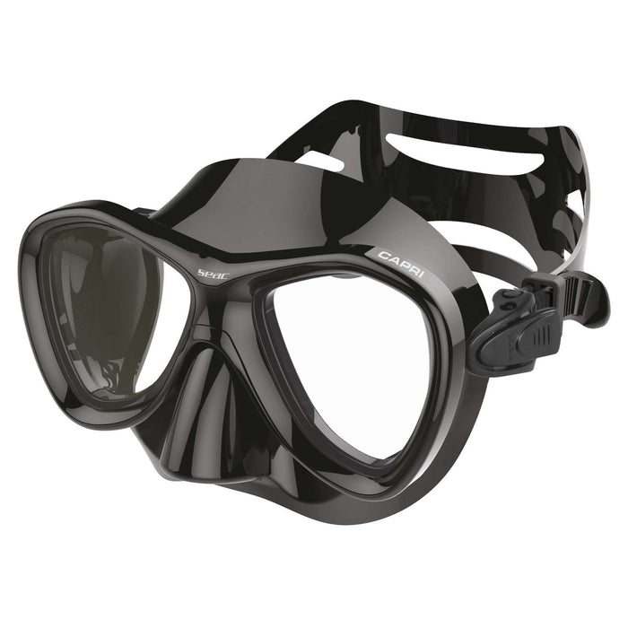 Snorkeling Mask Capri Black Seac 9421N