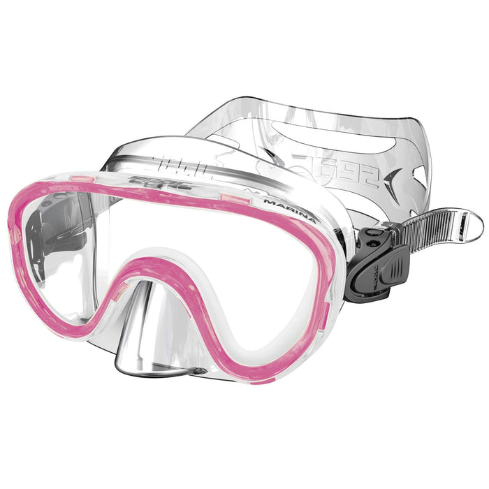 Snorkeling Mask Marina Kids Pink Seac 9426P
