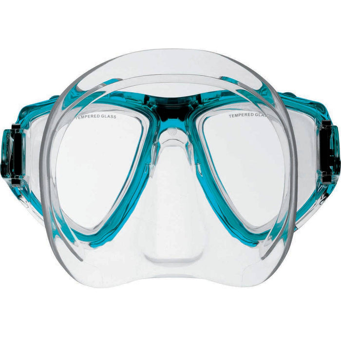 Diving Snorkeling Mask One Clear-Blue Seac 9448BC