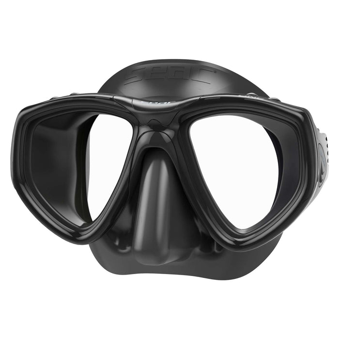 Diving Snorkeling Mask One Black Seac 9449N