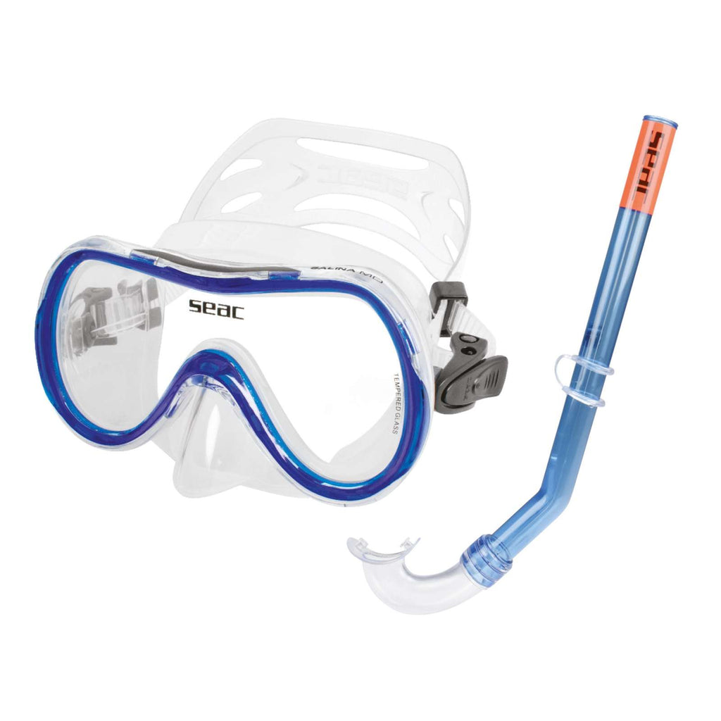 Snorkeling Set Salina Slt Z Grande Clear-Blue Seac 9459B