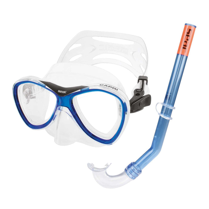 Snorkeling Set Capri Slt Z Grande Clear-Blue Seac 9464B