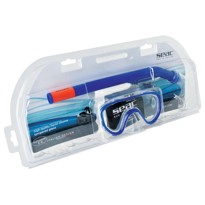 Snorkeling Set Marina Z Piccolo Clear-Blue Seac 9467B