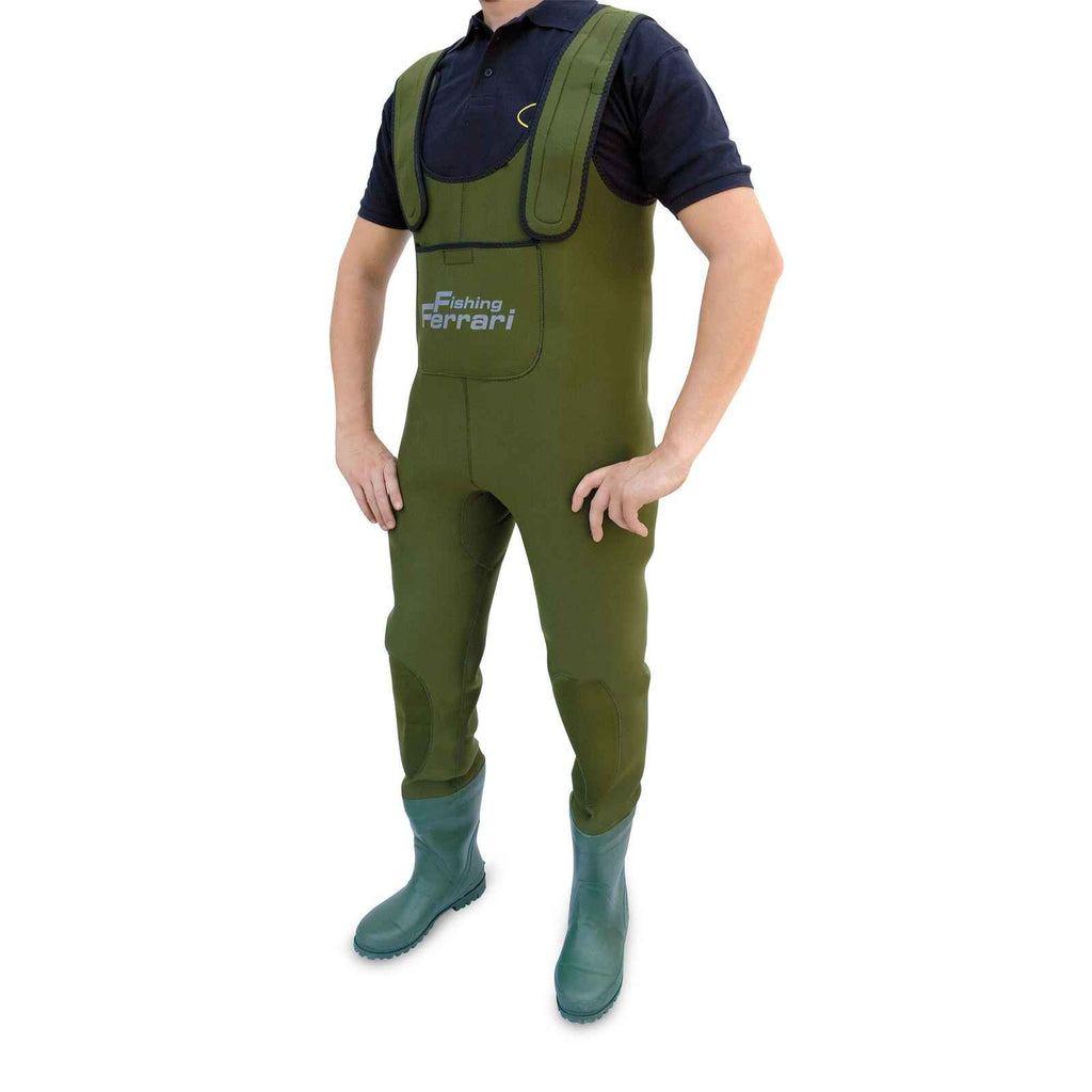 Neoprene Chest Wader 4,5mm Size 43 Fishing Ferrari 9529043