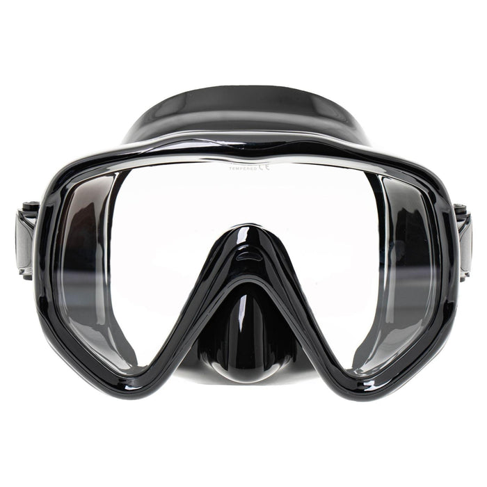 Diving Mask Visualator Black Marlin 9899
