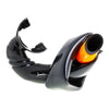 Snorkel Tube Classic Soft Black Marlin 9904