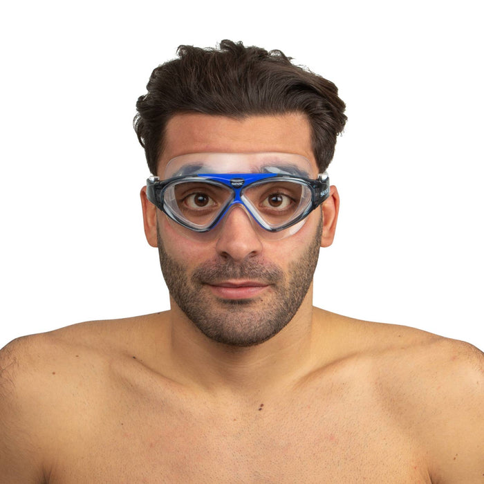 Swimming Mask Vision Hd Clear-Blue Seac 9908B