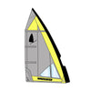 Vela Windsurfer LT Giallo-Grigio 5,7 Exocet AR01108