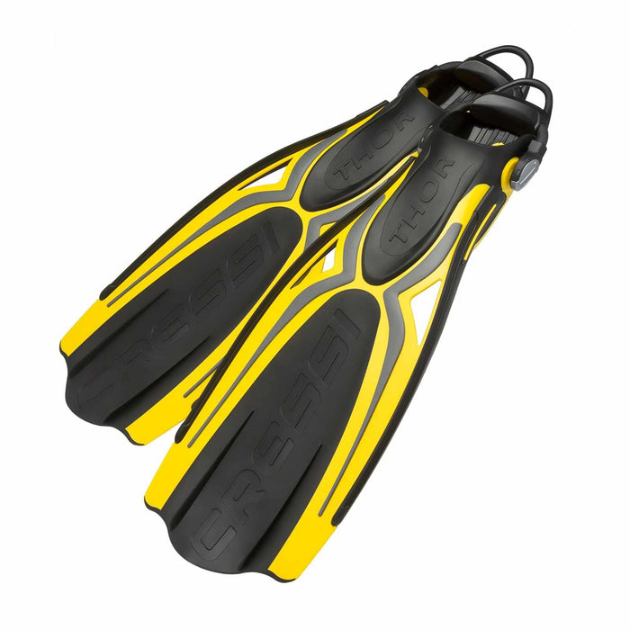 Diving Fins Thor Ebs Black-Yellow L-EU 42-44-UK 8-9,5 Cressi BE151042