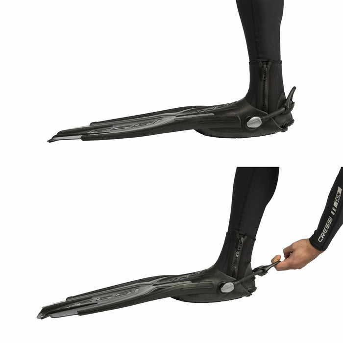 Diving Fins Thor Ebs Black S-M-EU 39-41-UK 6-7,5 Cressi BE155039
