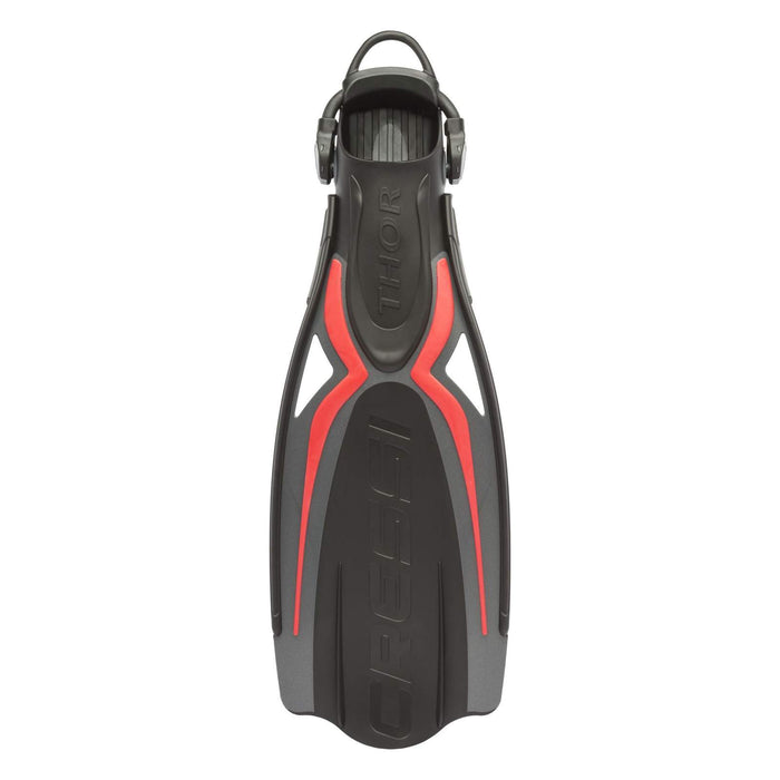 Diving Fins Thor Ebs Black-Red L-EU 42-44-UK 8-9,5 Cressi BE155842