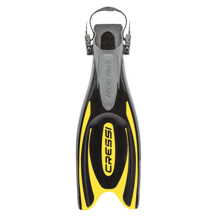 Diving Fins Frog Plus Black-Yellow XS-S-EU 36-39-UK 2-5 Cressi BF205138