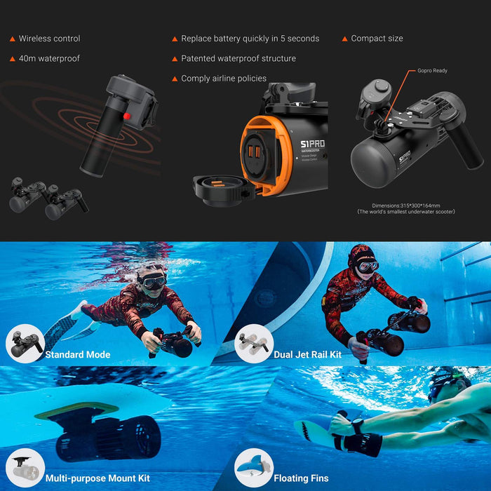 Underwater Scooter S1 PRO Lefeet C010022