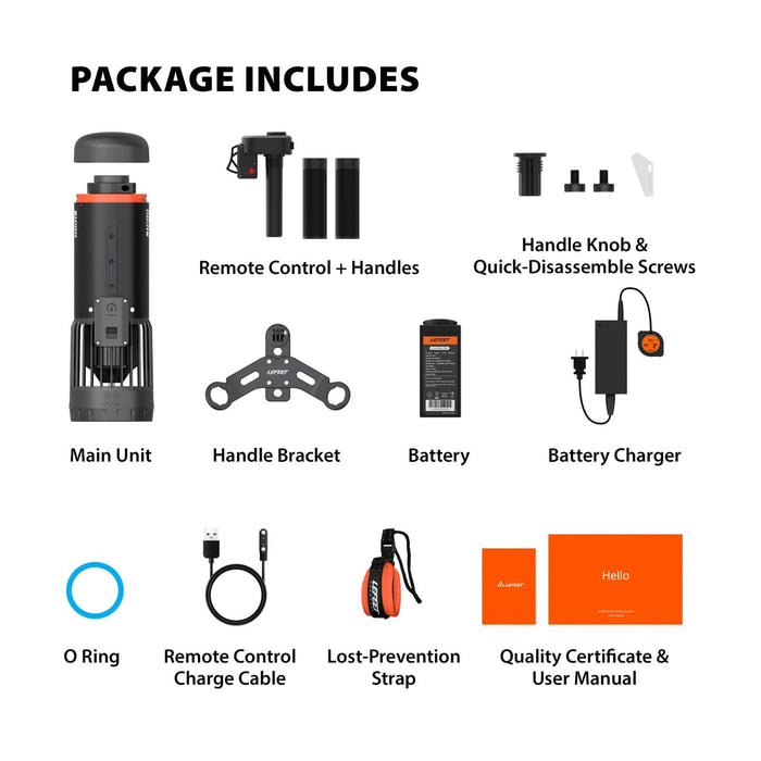 Underwater Scooter S1 PRO Lefeet C010022