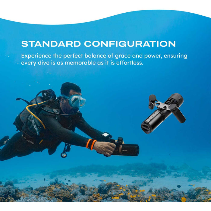 Underwater Scooter P1 XR Dual Set Grey Lefeet C041020_2