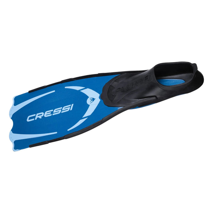 Snorkeling and Swimming Fins Pluma Blue Cressi