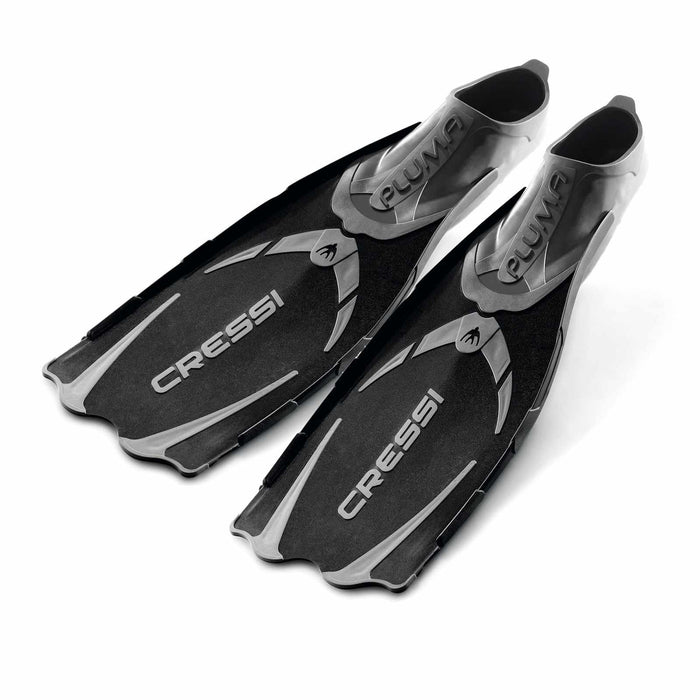 Snorkeling and Swimming Fins Pluma Black EU 37-38-UK 4-5 Cressi CA175037