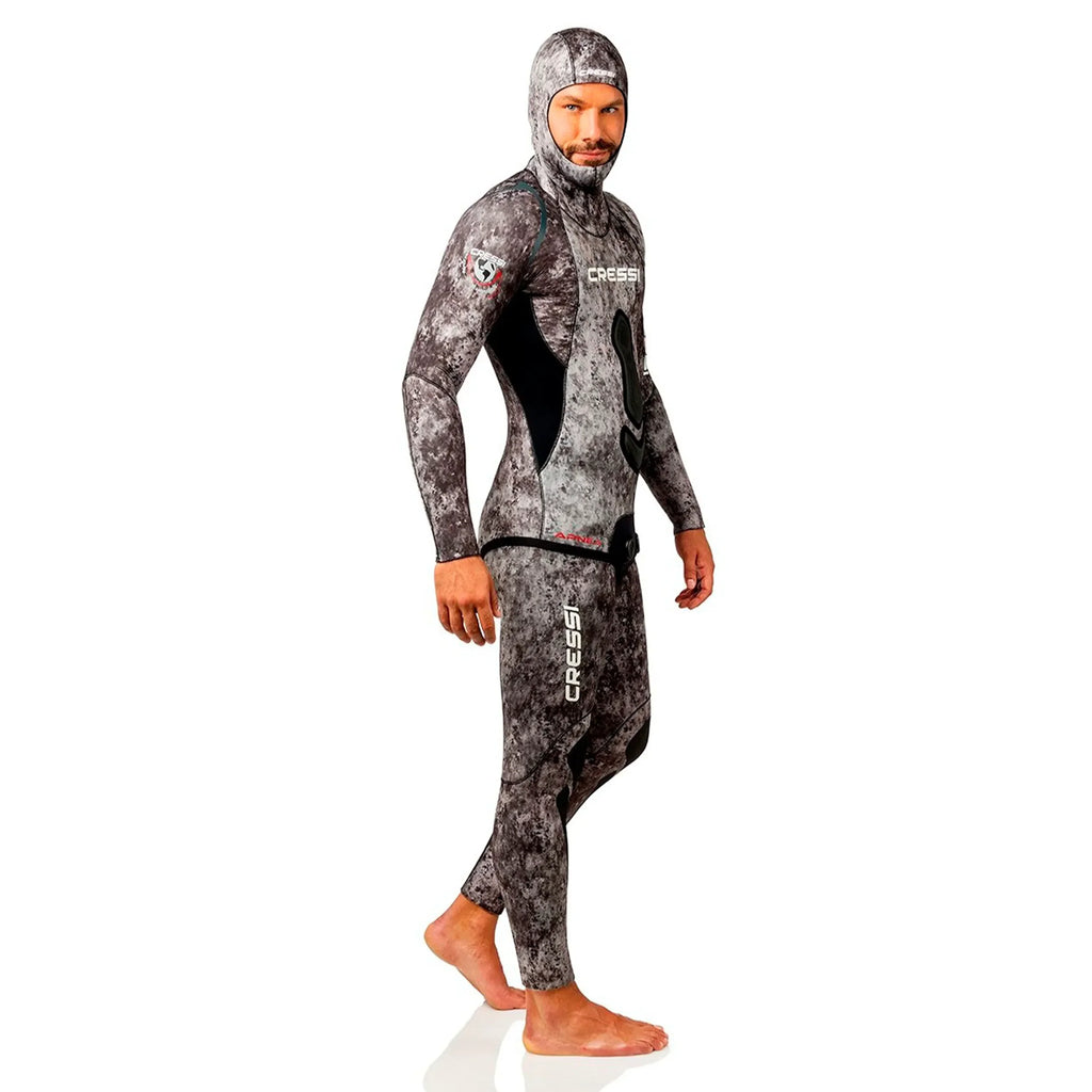 Wetsuit for Fishing Apnea Camuflaje Men Cressi