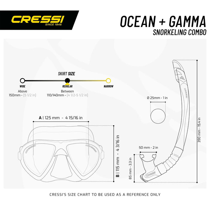 Snorkeling Kit Ocean Vip Cressi