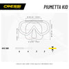 Snorkeling Mask Piumetta Cressi