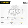 Snorkeling Mask Marea Colorama Cressi