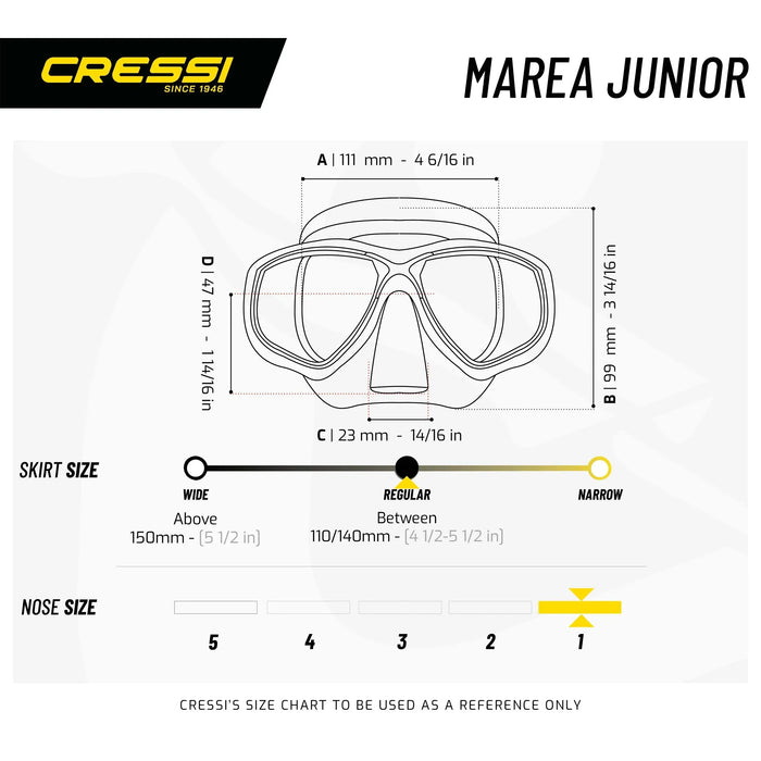 Snorkeling Mask Marea Jr Cressi