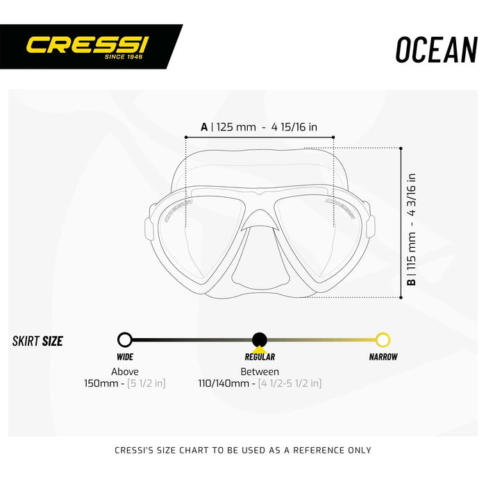 Snorkeling Mask Ocean Cressi