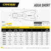 Snorkeling and Swimming Fins Agua Short Black EU 35-36-UK 2,5-3,5 Cressi DP205035