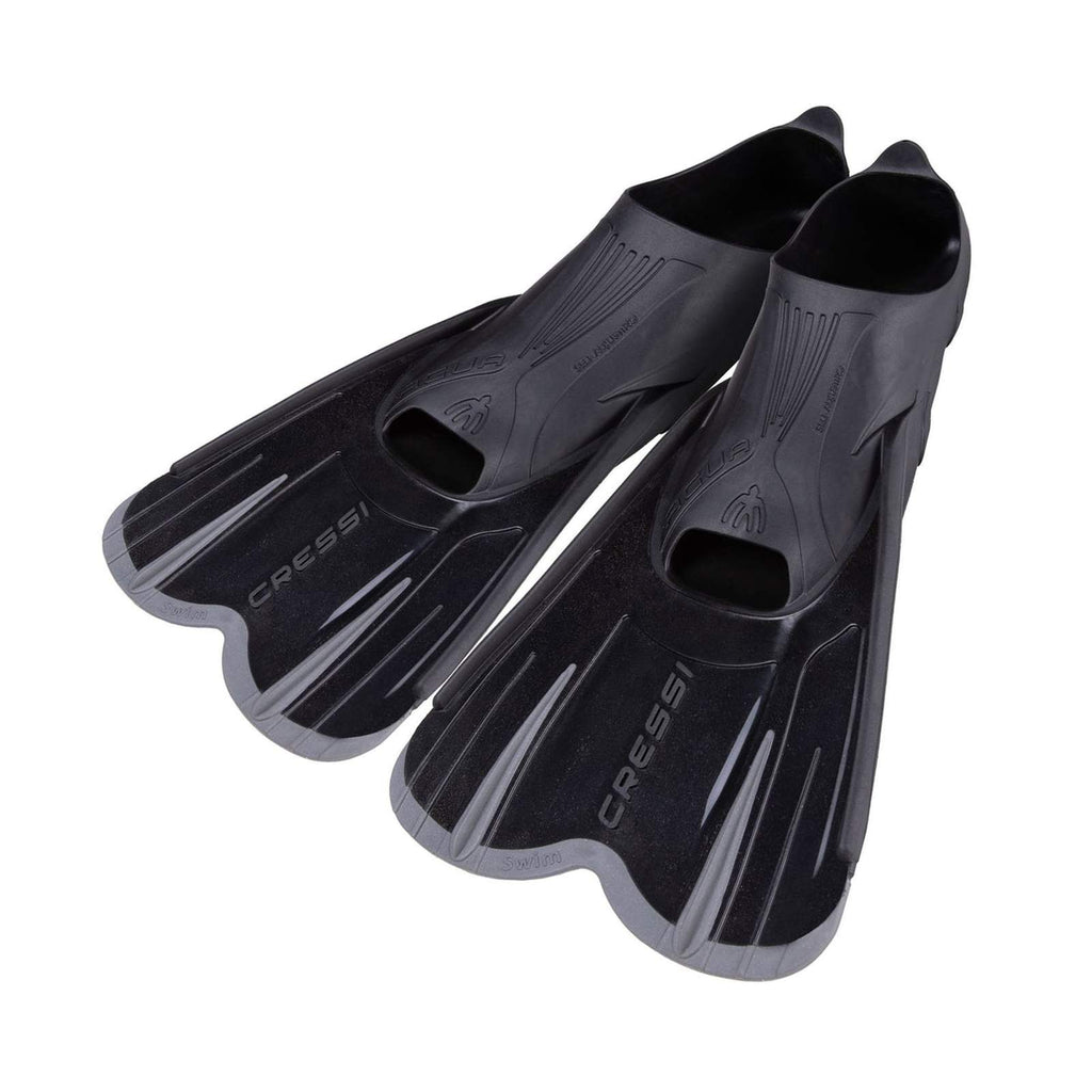 Pinne da Snorkeling e Nuoto Agua Corto Nero EU 39-40-UK 5,5-6,5 Cressi DP205039