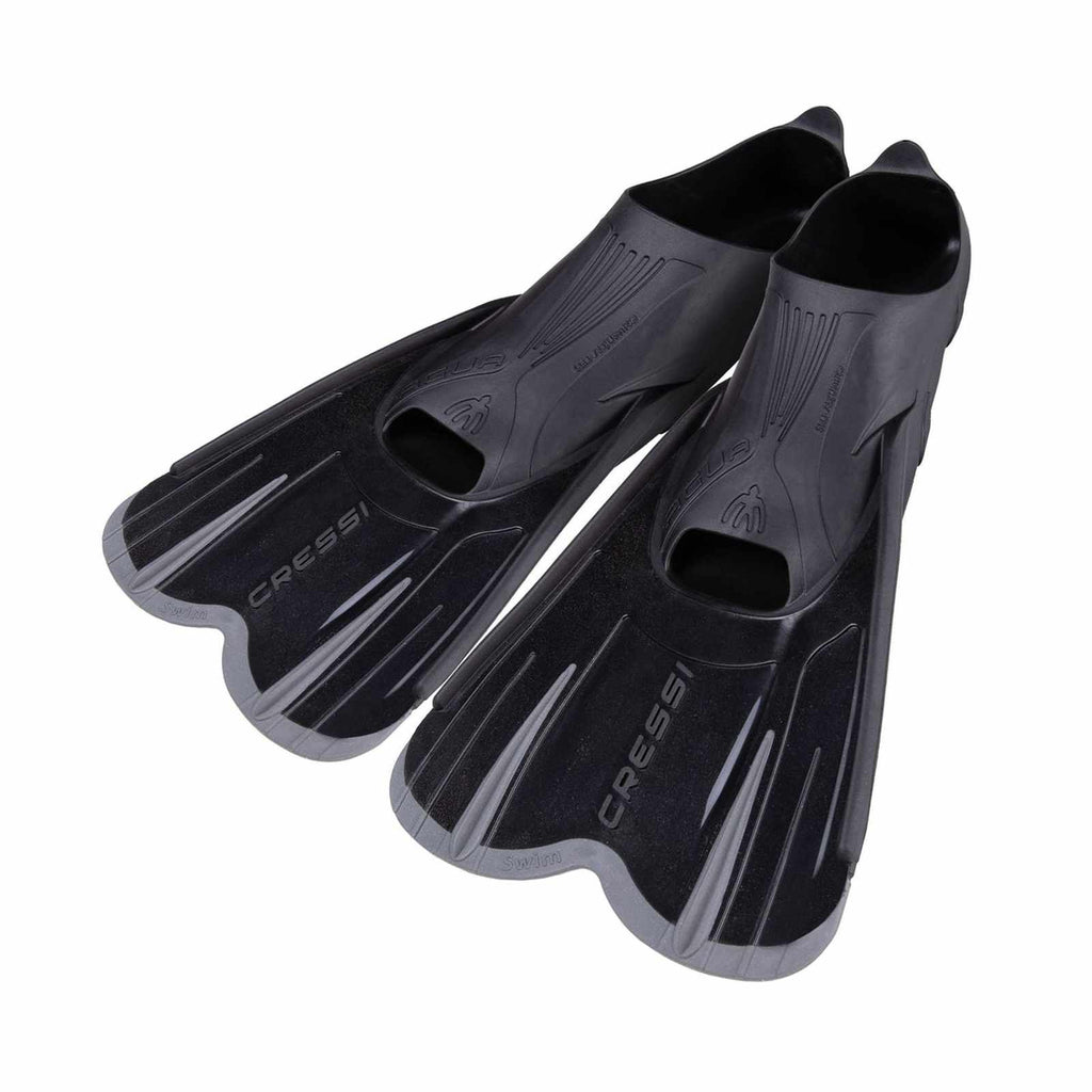 Snorkeling and Swimming Fins Agua Short Black EU 41-42-UK 7-8 Cressi DP205041