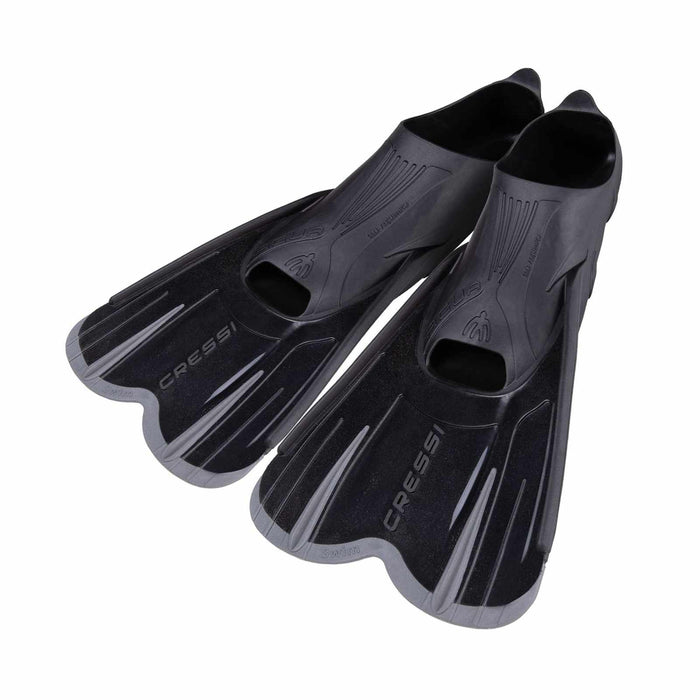 Snorkeling and Swimming Fins Agua Short Black EU 47-48-UK 12-13 Cressi DP205047