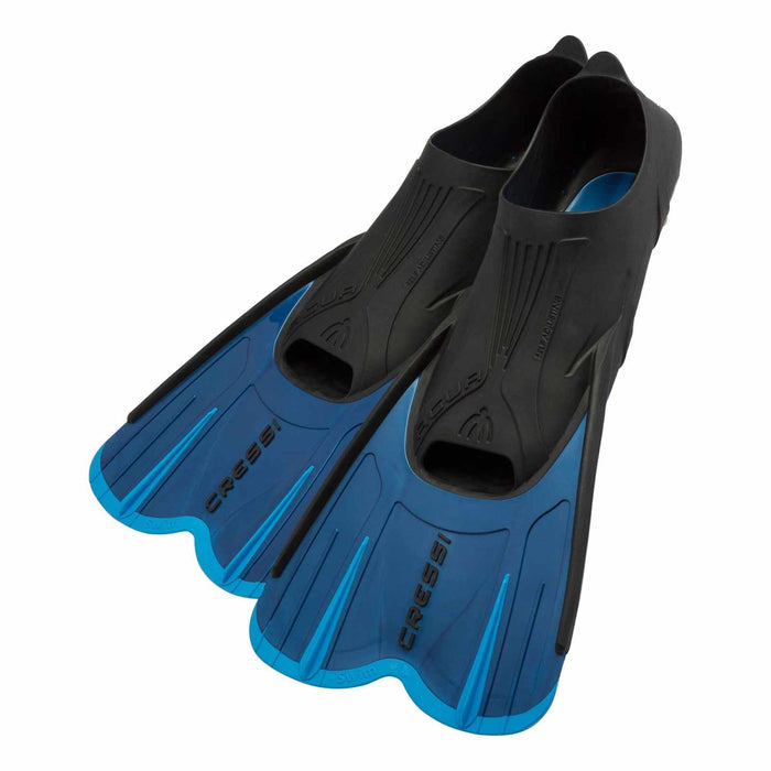 Snorkeling and Swimming Fins Agua Short Kids Blue EU 31-32-UK 12-13 Cressi DP206231