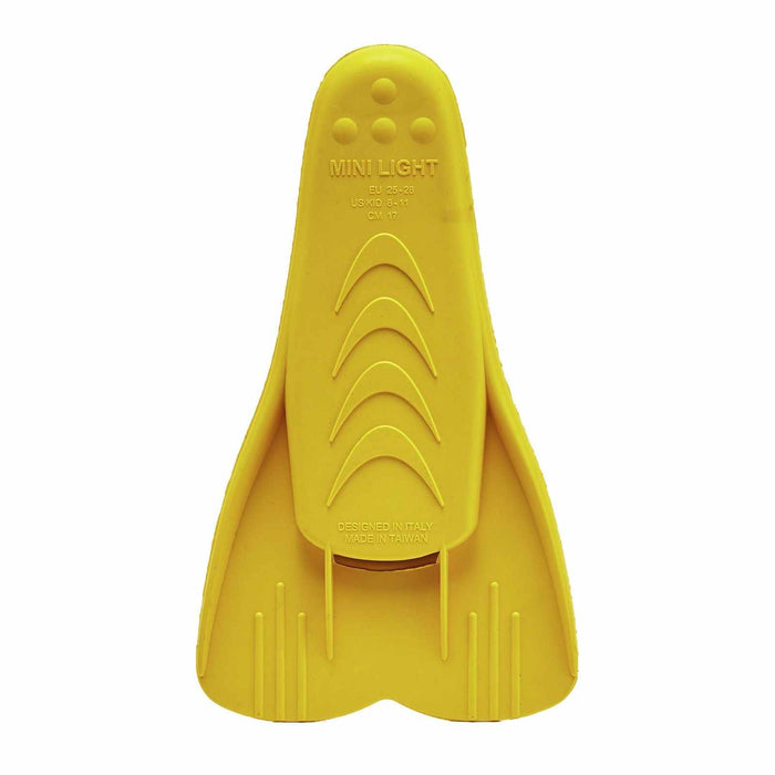 Snorkeling and Swimming Fins Light Kids Yellow EU 25-28-UK 7,5-10,5 Cressi DP301025