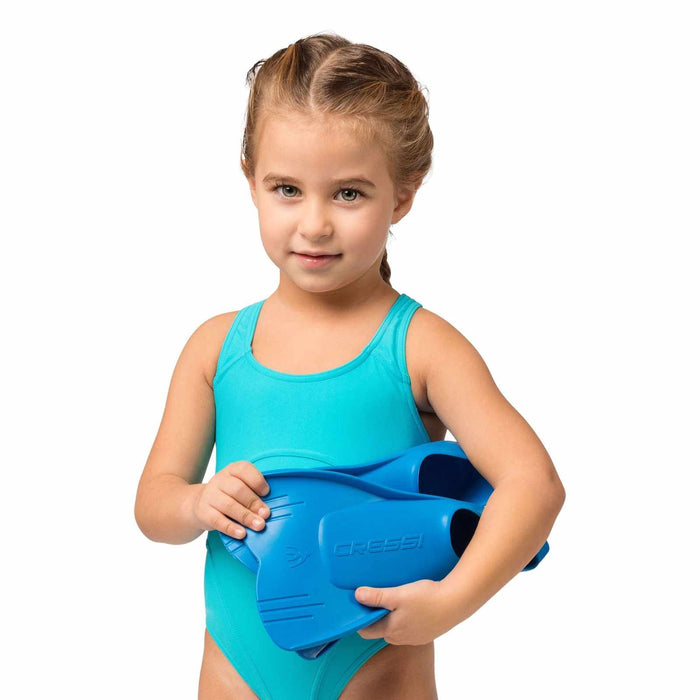 Snorkeling and Swimming Fins Light Kids Blue EU 32-33-UK 12,5-13,5 Cressi DP302132