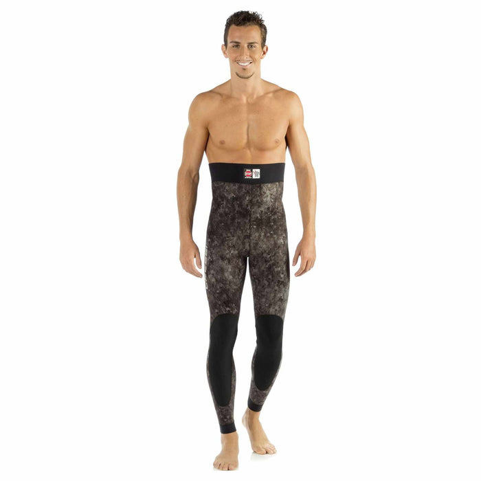 Fishing Wetsuit Bottom Tracina Ultraspan Man 5mm Camo XL-5 Cressi LE465105