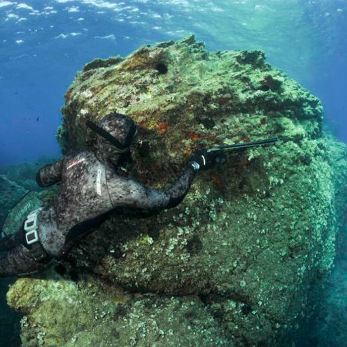 Fishing Wetsuit Bottom Tracina Ultraspan Man 5mm Camo XL-5 Cressi LE465105