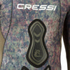 Fishing Wetsuit Top Seppia Ultraspan Man 3,5mm Camo S-2 Cressi LE468002