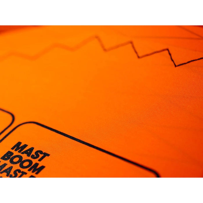 Mastsleeve Material Orange Width 1.45m p-m Loftsails LS010060160